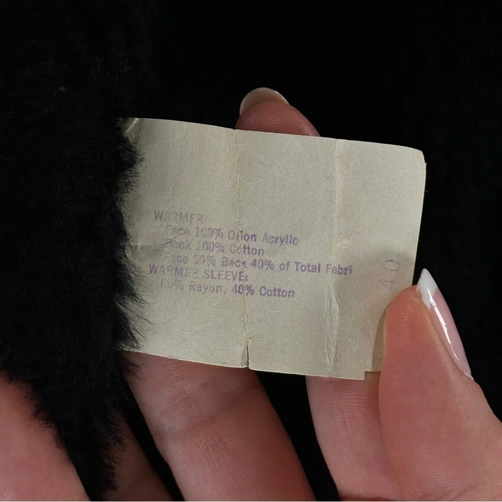 Casualcraft lined overcoat removable liner navy men 40R
